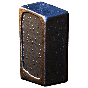 Realistic Iron Ingot Png 06272024 PNG image