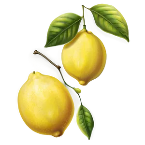 Realistic Lemon Png 61 PNG image