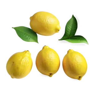 Realistic Lemons Png 06122024 PNG image