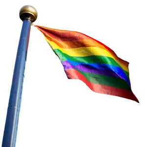 Realistic Lgbt Flag Png 06252024 PNG image