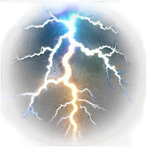 Realistic Lightning Effect PNG 04292024