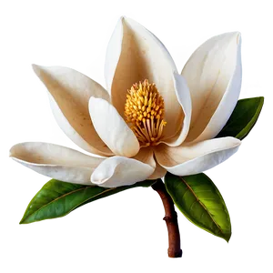 Realistic Magnolia Flower Image Png 06252024 PNG image