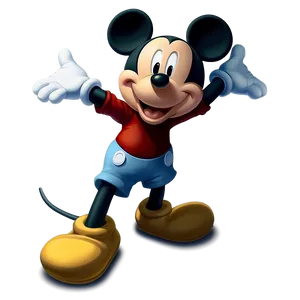Realistic Mickey Mouse Shadow PNG 59 PNG