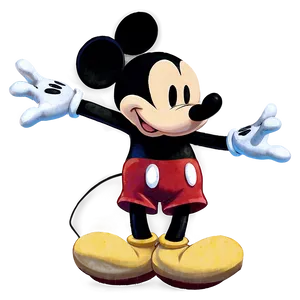 Realistic Mickey Mouse Shadow PNG 82 PNG