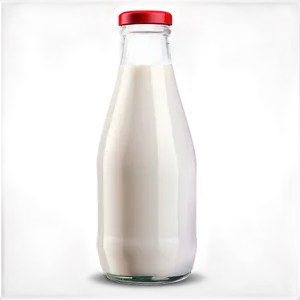 Realistic Milk Bottle Png 06212024 PNG image