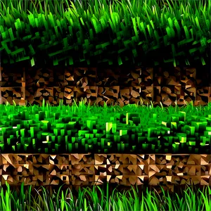 Realistic Minecraft Grass Block Png 05252024 PNG image