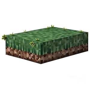 Realistic Minecraft Grass Block Png Mqd58 PNG image