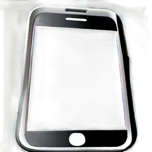 Realistic Mobile Frame PNG 67 PNG