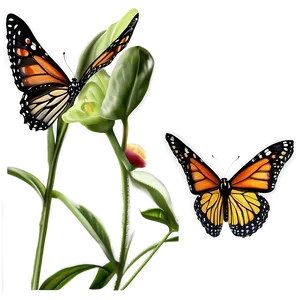 Realistic Monarch Butterfly Png 05252024 PNG image