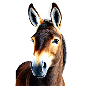 Realistic Mule Artwork Png Dil65 PNG image