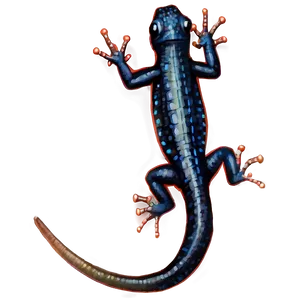 Realistic Newt Drawing Png Dge20 PNG image