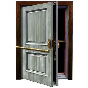 Realistic Open Door Image PNG 05242024
