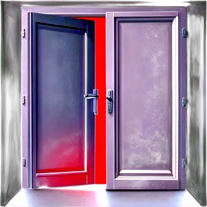 Realistic Open Door Image PNG 05242024