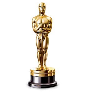 Realistic Oscar Award PNG 51