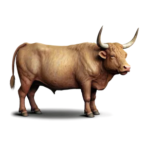 Realistic Ox Image Png 06242024 PNG image