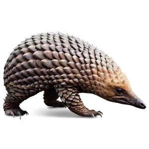 Realistic Pangolin Illustration Png 06212024 PNG image