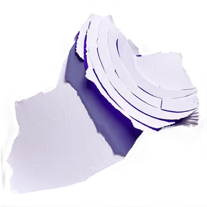 Realistic Paper Rip PNG 97