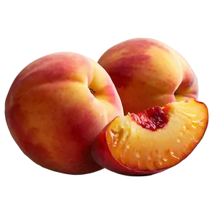 Realistic Peach Image PNG Iab29