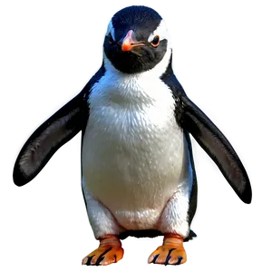 Realistic Penguin PNG Tid