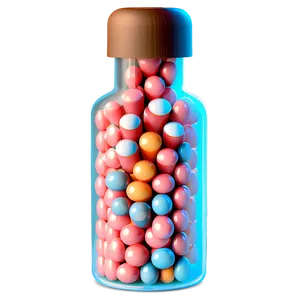 Realistic Pill Bottle PNG 86