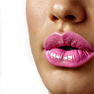 Realistic Pink Lips Png 06212024 PNG image