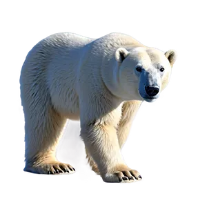Realistic Polar Bear Png 05062024 PNG image