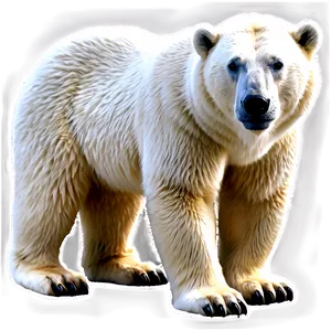 Realistic Polar Bear Png Xxf33 PNG image