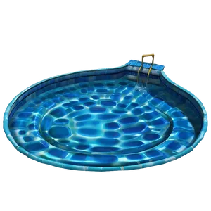 Realistic Pool Water Ripple PNG Etm