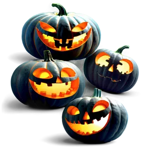 Realistic Pumpkin Face Png 06132024 PNG image