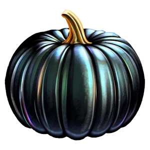 Realistic Pumpkin Silhouette PNG Rxi