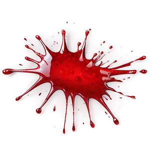 Realistic Red Blood Splatter PNG Fxf PNG