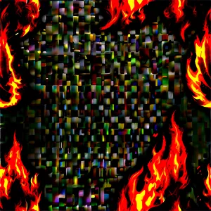 Realistic Red Fire Image PNG 06252024 PNG