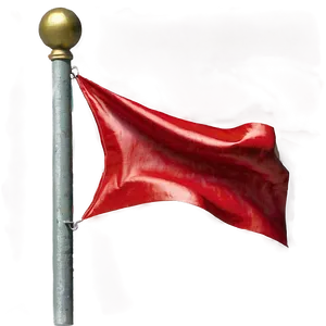 Realistic Red Flag Graphic Png 05252024 PNG image