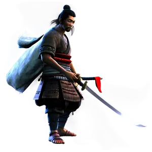 Realistic Samurai PNG Gfs96
