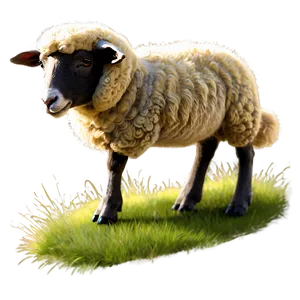 Realistic Sheep PNG Iio