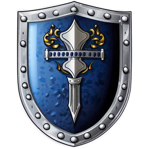 Realistic Shield Vector PNG 6 PNG