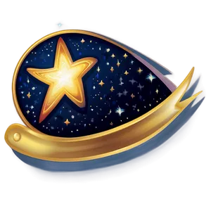 Realistic Shooting Star Bright Png 66 PNG image