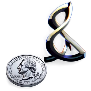 Realistic Silver Coin Image Png 26 PNG image