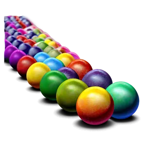 Realistic Skittles Rainbow Png 32 PNG image