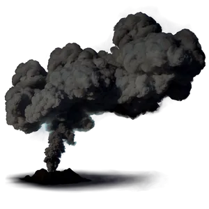 Realistic Smoke Cloud PNG 64