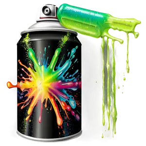 Realistic Spray Paint Can PNG Orm40 PNG
