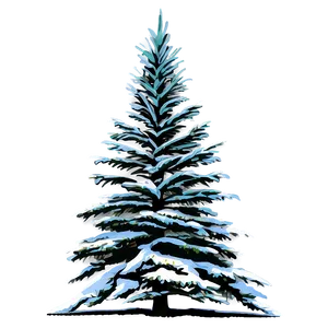 Realistic Spruce Tree Design Png 20 PNG image