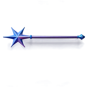Realistic Star Wand PNG 40