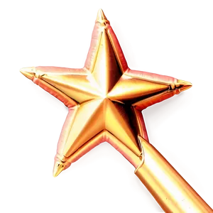 Realistic Star Wand PNG 96
