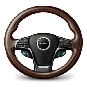 Realistic Steering Wheel Illustration Png Hiw15 PNG image