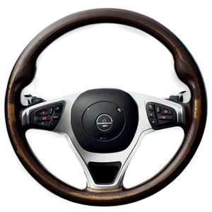 Realistic Steering Wheel Illustration PNG Nlf PNG