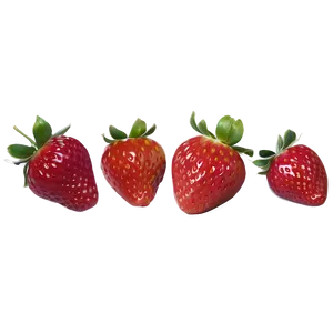 Realistic Strawberry PNG Ist43