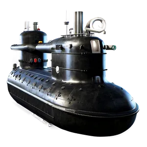 Realistic Submarine Image Png 10 PNG image