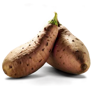 Realistic Sweet Potato Png 6 PNG image