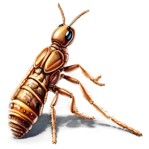 Realistic Termite Graphic Png 06292024 PNG image